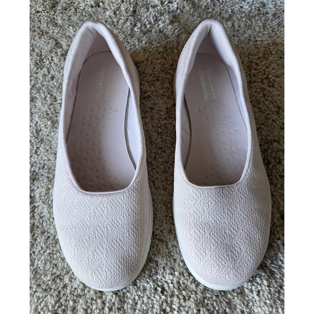 SKECHERS Women's Textile Ballerina Flats Sz 7 Comfortable and Air cooled ~EUC ~